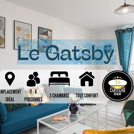 Le Gatsby - 3 Chambres - Centre-Ville Troyes Extérieur photo