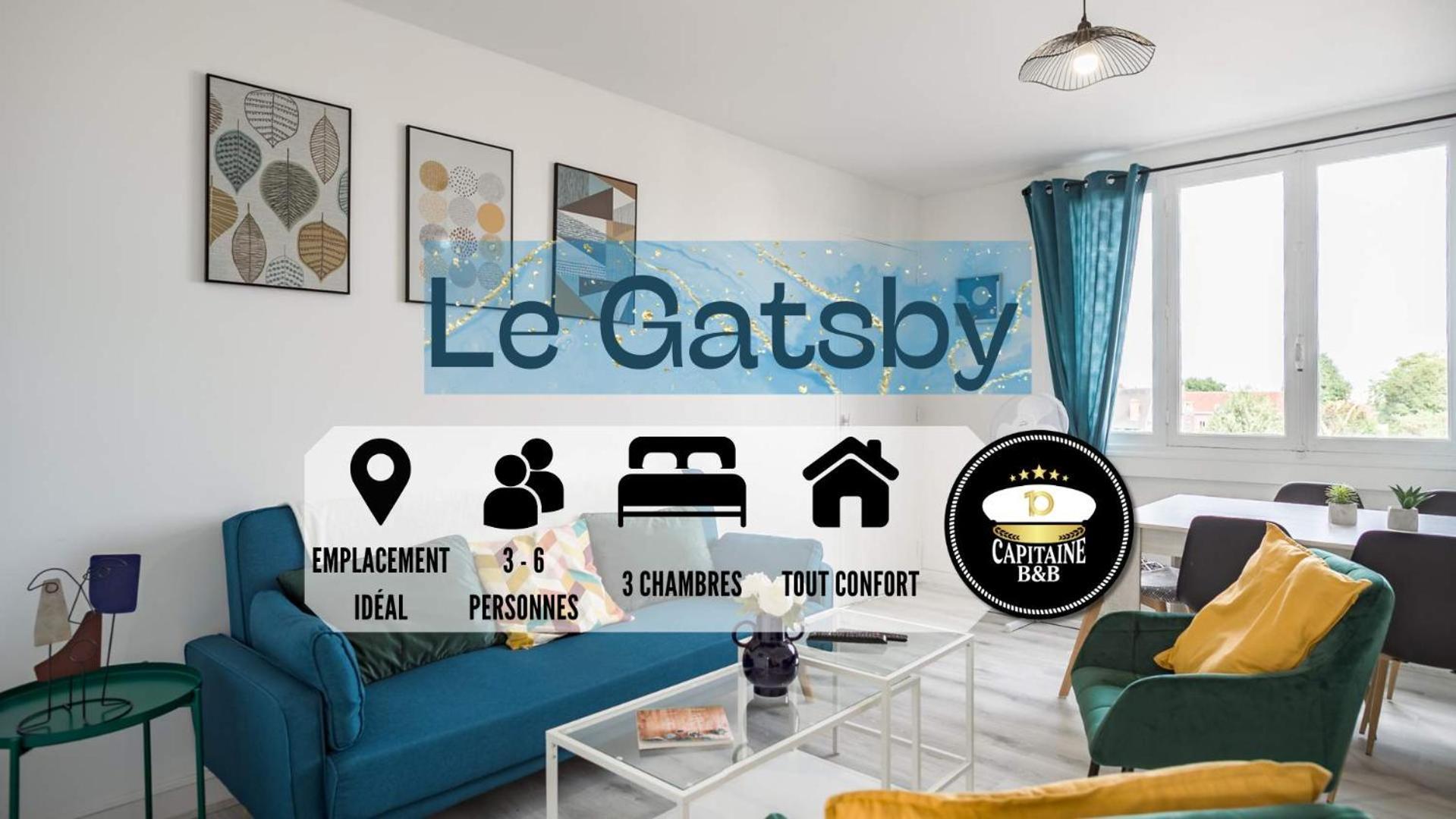 Le Gatsby - 3 Chambres - Centre-Ville Troyes Extérieur photo
